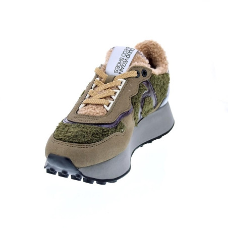Zapatillas Duuo zapatos Mujer modelo Calma High Beige 