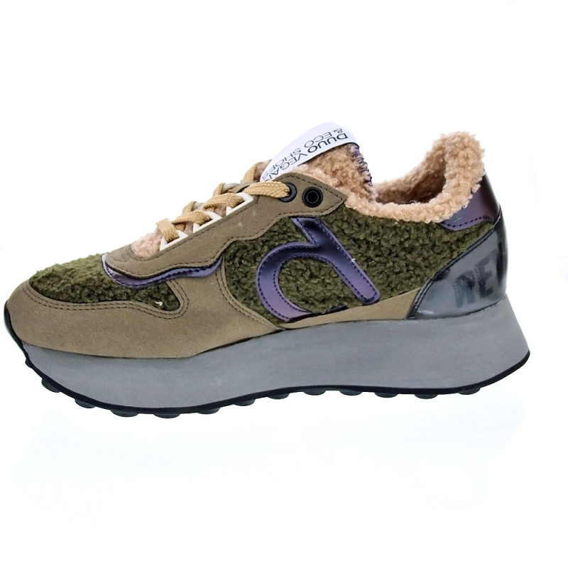 Zapatillas Duuo zapatos Mujer modelo Calma High Beige 