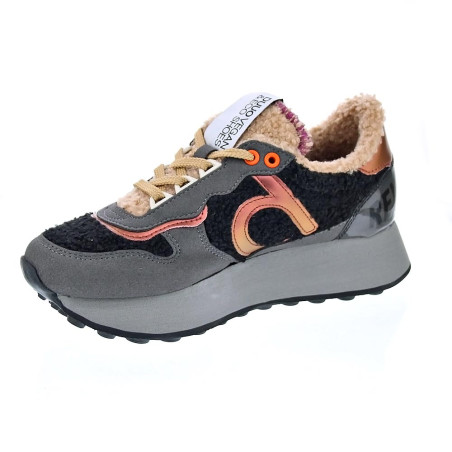 Zapatillas Duuo zapatos Mujer modelo Calma High Gris 