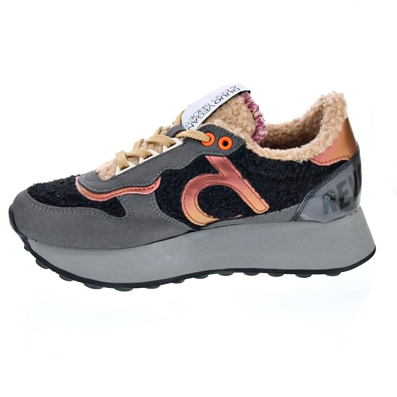 Zapatillas Duuo zapatos Mujer modelo Calma High Gris 