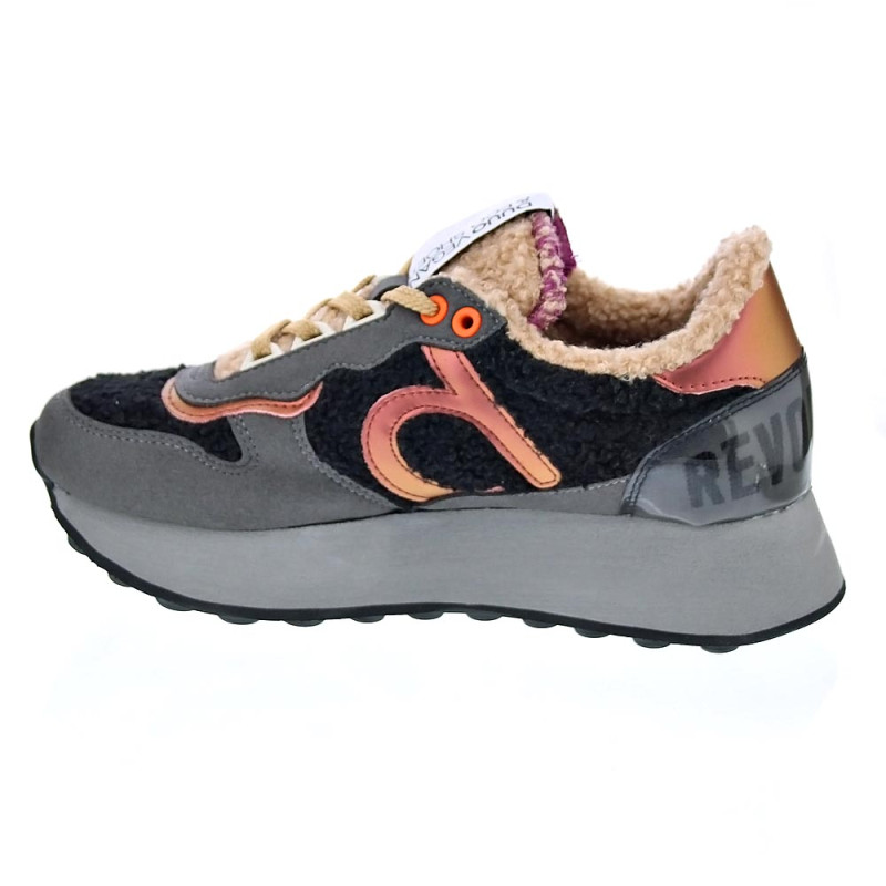 Zapatillas Duuo zapatos Mujer modelo Calma High Gris 