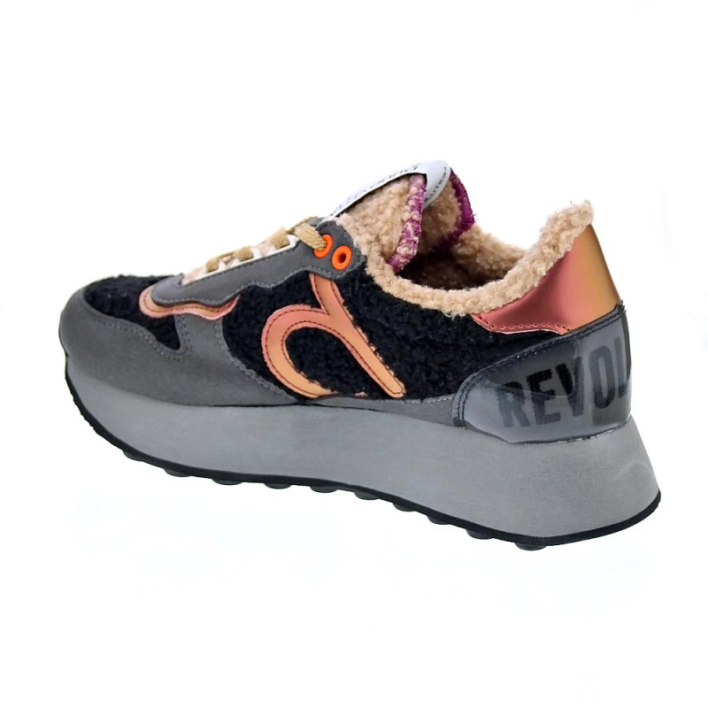 Zapatillas Duuo zapatos Mujer modelo Calma High Gris 