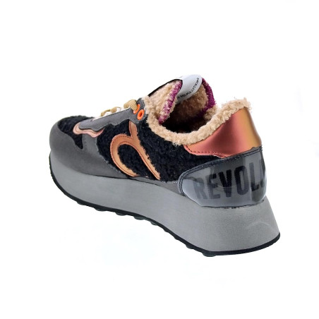 Zapatillas Duuo zapatos Mujer modelo Calma High Gris 