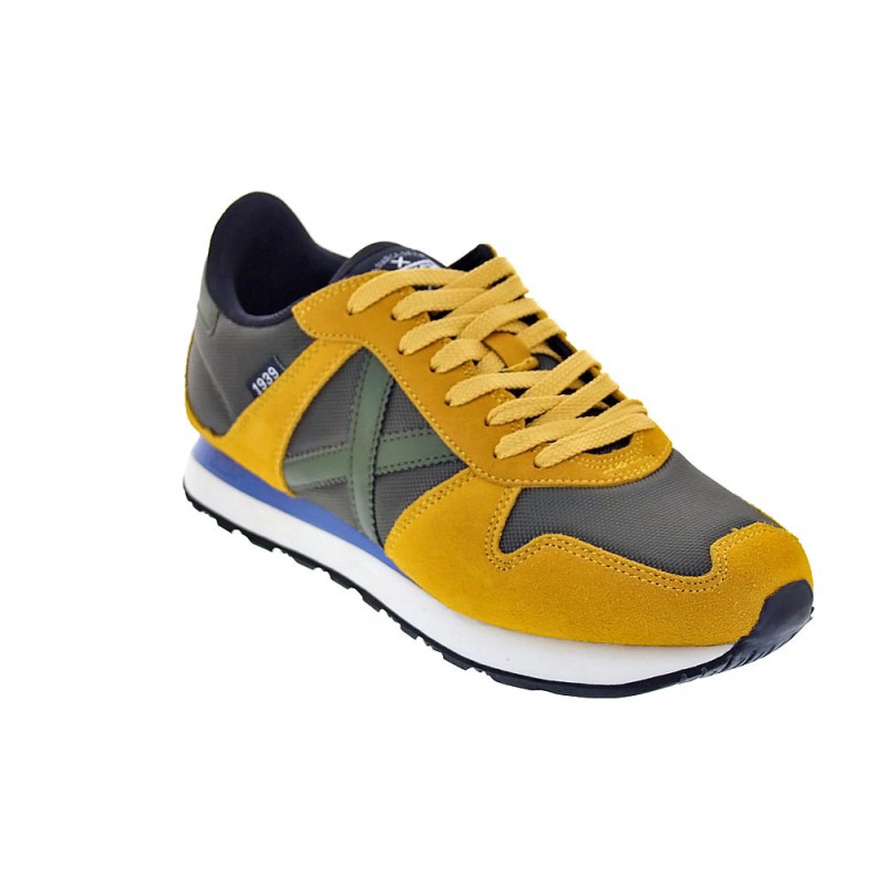 Zapatillas Munich zapatos Hombre modelo Massana Amarillo 