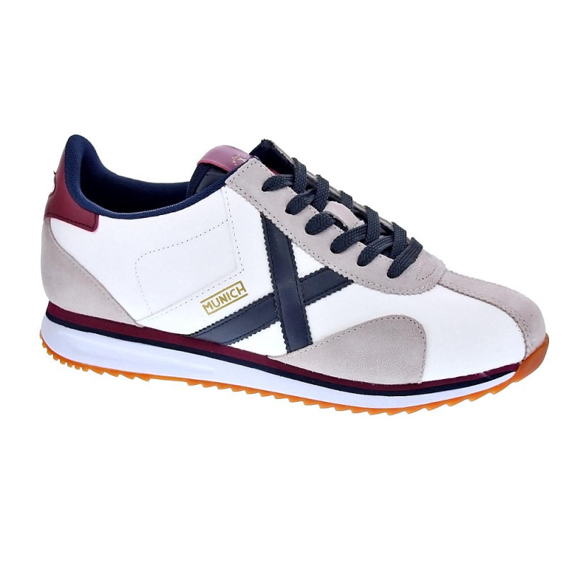 Zapatillas Munich zapatos Hombre modelo Sapporo Blanco 