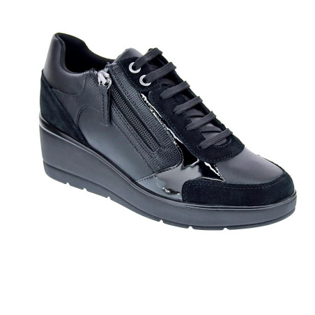 Zapatillas Geox zapatos Mujer modelo Ilde Negro 