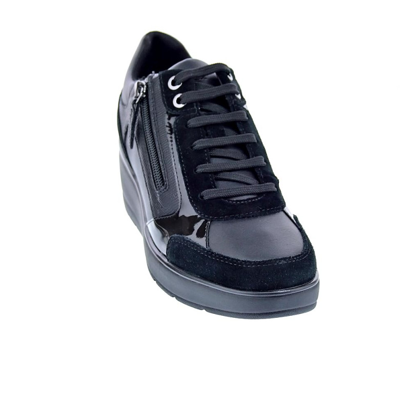 Zapatillas Geox zapatos Mujer modelo Ilde Negro 