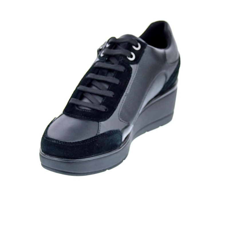 Zapatillas Geox zapatos Mujer modelo Ilde Negro 