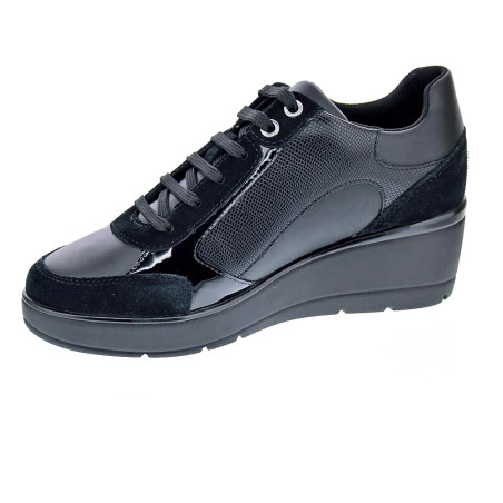Zapatillas Geox zapatos Mujer modelo Ilde Negro 