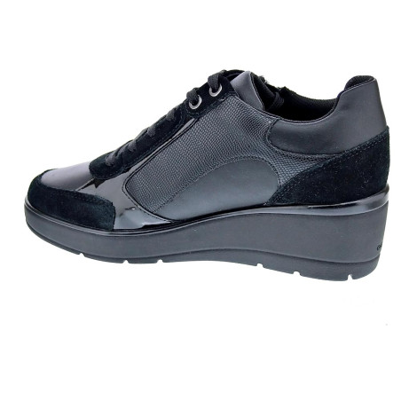 Zapatillas Geox zapatos Mujer modelo Ilde Negro 