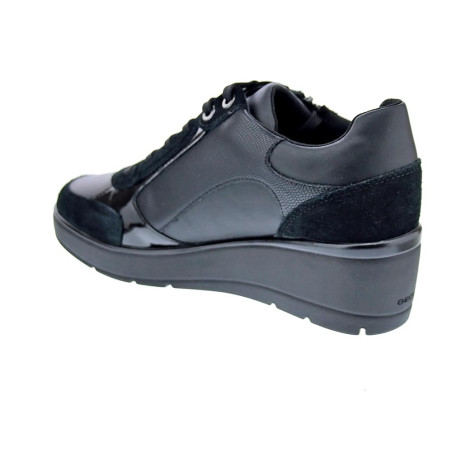 Zapatillas Geox zapatos Mujer modelo Ilde Negro 