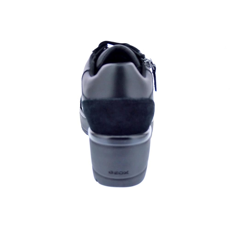 Zapatillas Geox zapatos Mujer modelo Ilde Negro 