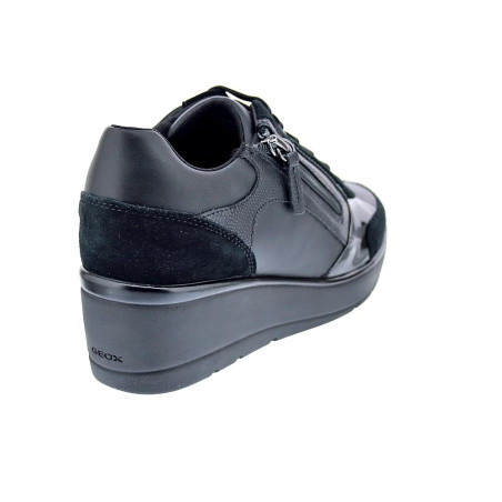 Zapatillas Geox zapatos Mujer modelo Ilde Negro 