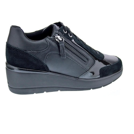 Zapatillas Geox zapatos Mujer modelo Ilde Negro 