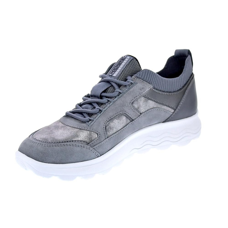 Zapatillas Geox zapatos Mujer modelo Spherica Gris 
