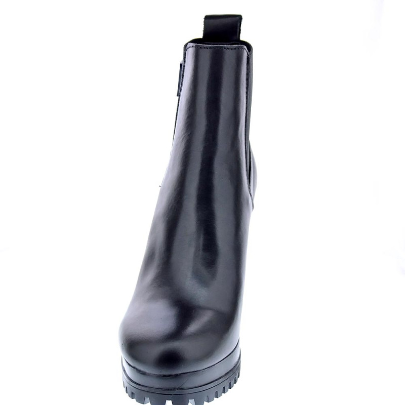 Botines Tommy Hilfiger zapatos Mujer modelo Heel Boot Negro 