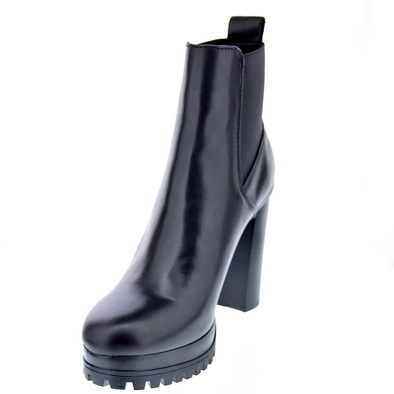 Botines Tommy Hilfiger zapatos Mujer modelo Heel Boot Negro 