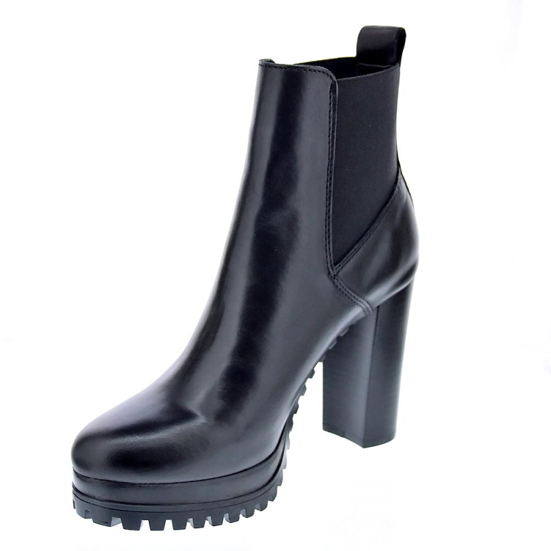 Botines Tommy Hilfiger zapatos Mujer modelo Heel Boot Negro 