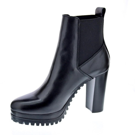 Botines Tommy Hilfiger zapatos Mujer modelo Heel Boot Negro 