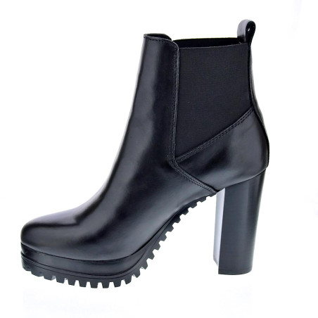 Botines Tommy Hilfiger zapatos Mujer modelo Heel Boot Negro 