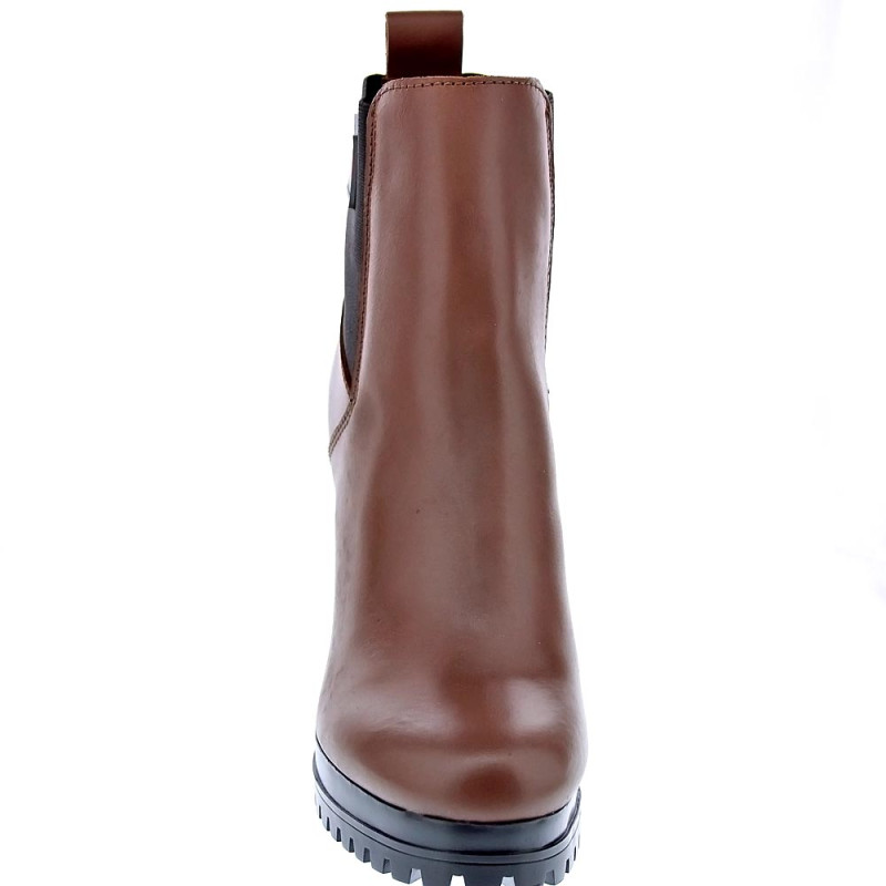 Botines Tommy Hilfiger zapatos Mujer modelo Heel Boot Marrón 