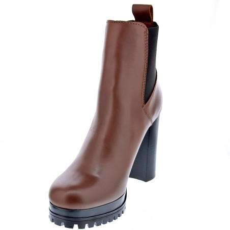 Botines Tommy Hilfiger zapatos Mujer modelo Heel Boot Marrón 