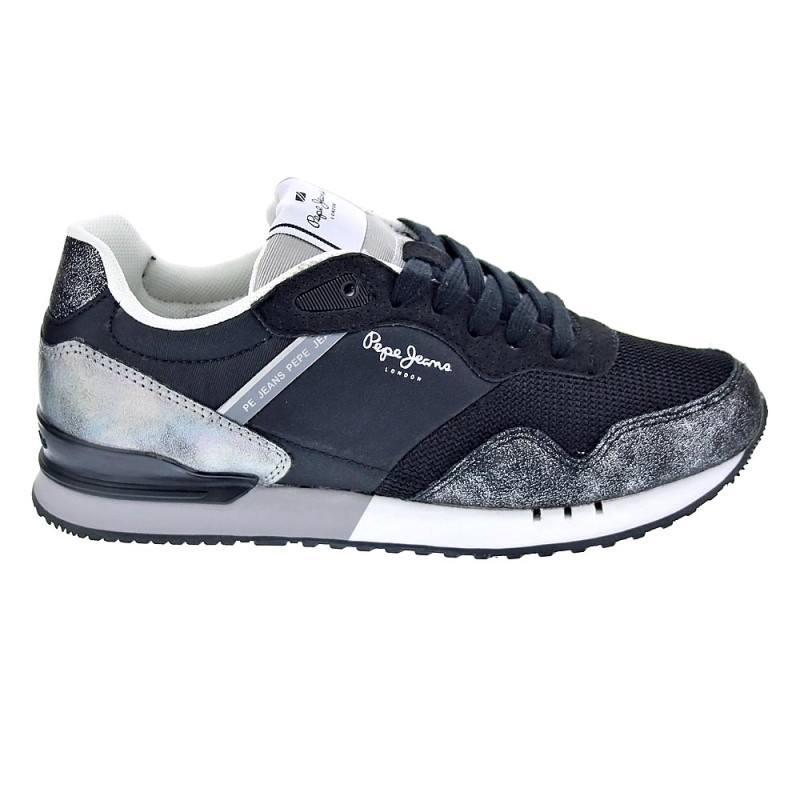 Zapatillas Pepe Jeans zapatos Mujer modelo London Smart Negro 
