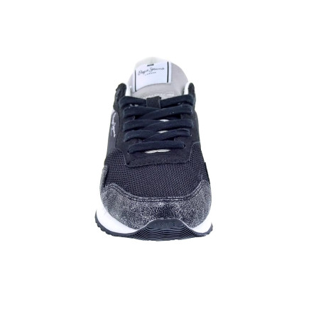 Zapatillas Pepe Jeans zapatos Mujer modelo London Smart Negro 