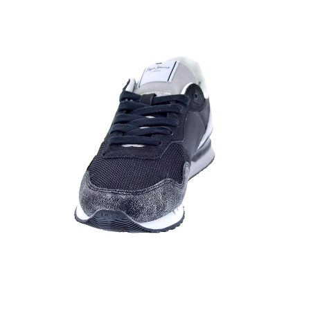 Zapatillas Pepe Jeans zapatos Mujer modelo London Smart Negro 