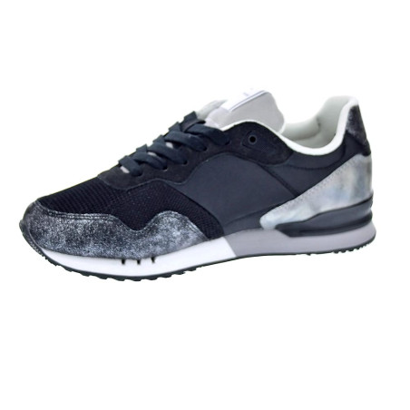 Zapatillas Pepe Jeans zapatos Mujer modelo London Smart Negro 