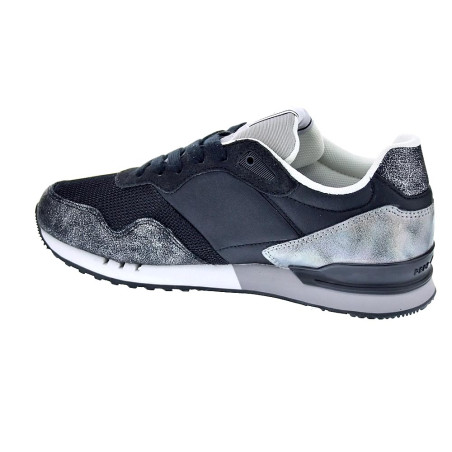 Zapatillas Pepe Jeans zapatos Mujer modelo London Smart Negro 