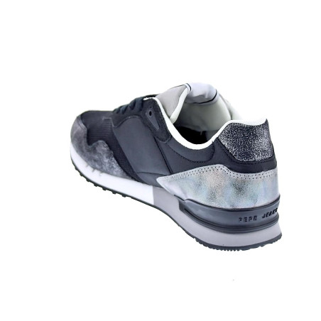 Zapatillas Pepe Jeans zapatos Mujer modelo London Smart Negro 