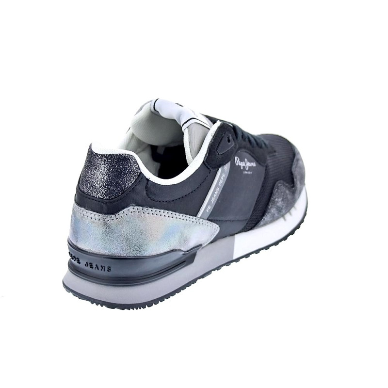 Zapatillas Pepe Jeans zapatos Mujer modelo London Smart Negro 