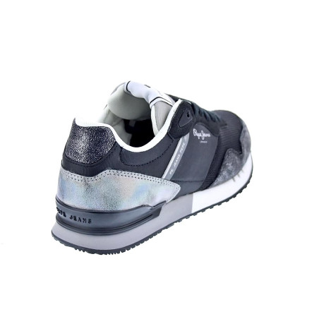 Zapatillas Pepe Jeans zapatos Mujer modelo London Smart Negro 