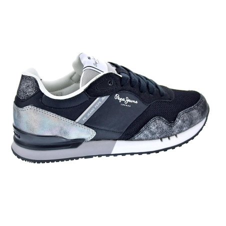 Zapatillas Pepe Jeans zapatos Mujer modelo London Smart Negro 