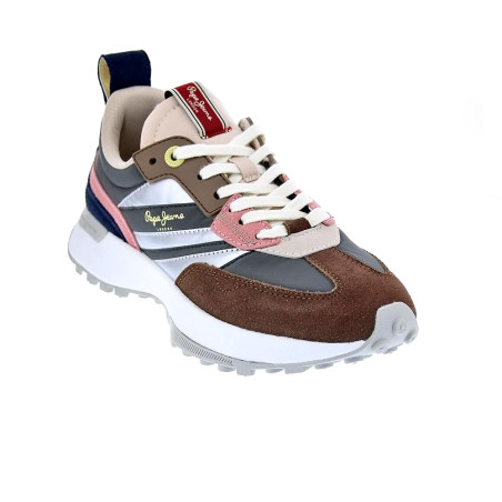 Zapatillas Pepe Jeans zapatos Mujer modelo Lucky Grand Marrón 