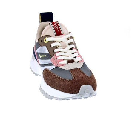 Zapatillas Pepe Jeans zapatos Mujer modelo Lucky Grand Marrón 