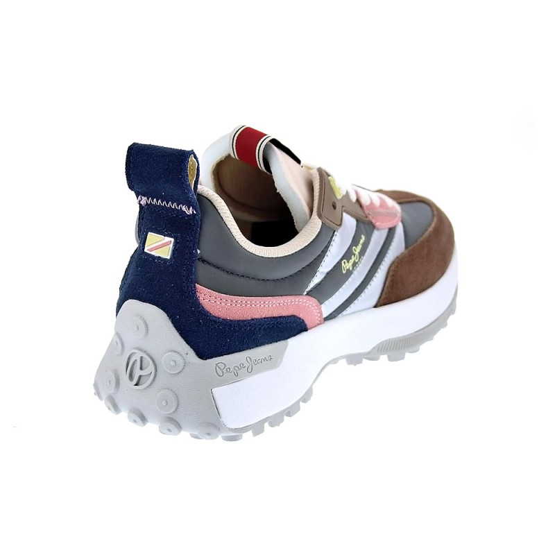 Zapatillas Pepe Jeans zapatos Mujer modelo Lucky Grand Marrón 