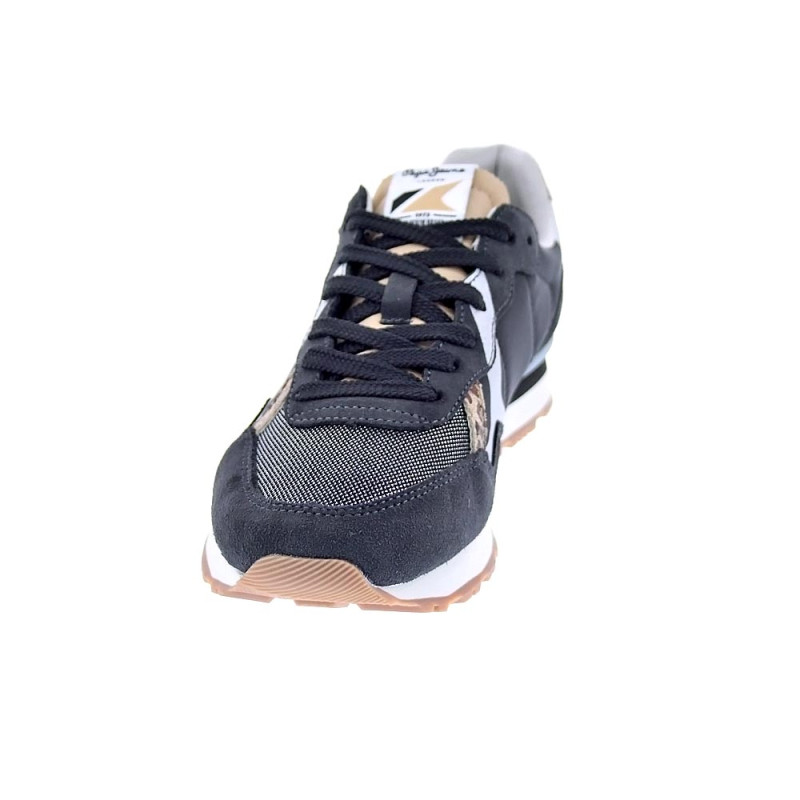 Zapatillas Pepe Jeans zapatos Mujer modelo Brit Print Negro 