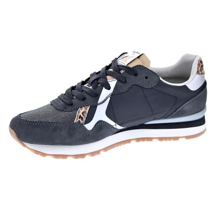 Zapatillas Pepe Jeans zapatos Mujer modelo Brit Print Negro 