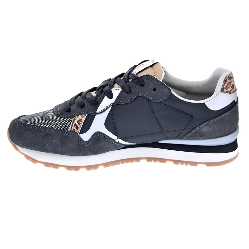 Zapatillas Pepe Jeans zapatos Mujer modelo Brit Print Negro 