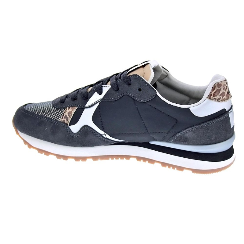 Zapatillas Pepe Jeans zapatos Mujer modelo Brit Print Negro 