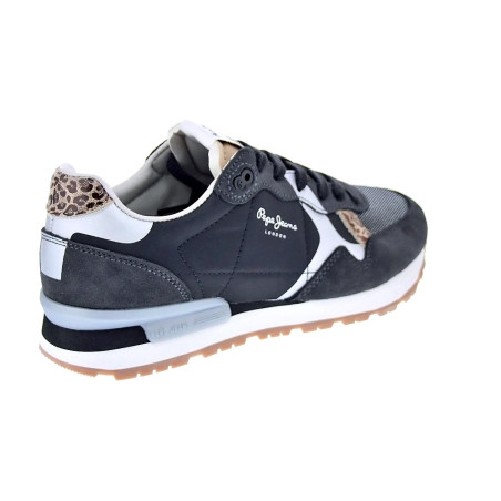 Zapatillas Pepe Jeans zapatos Mujer modelo Brit Print Negro 