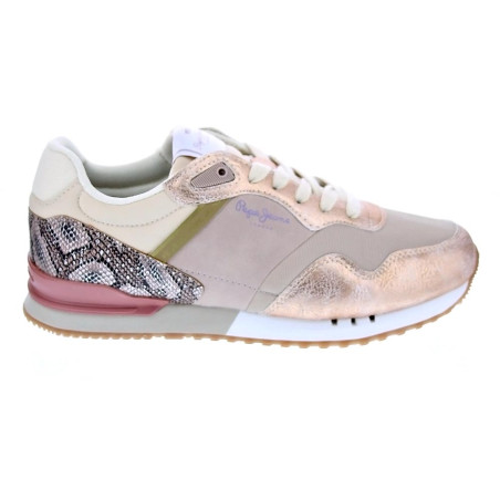 Zapatillas Pepe Jeans zapatos Mujer modelo London Rider Rosa 