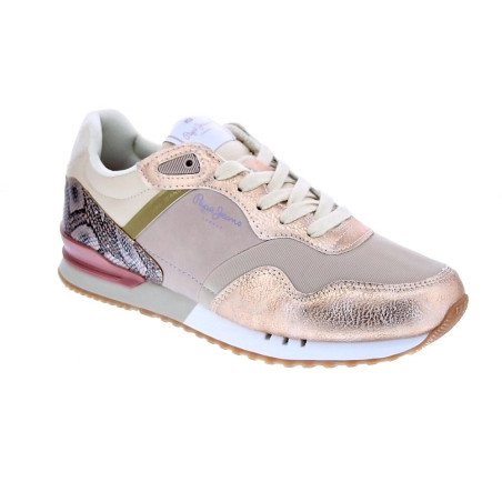 Zapatillas Pepe Jeans zapatos Mujer modelo London Rider Rosa 