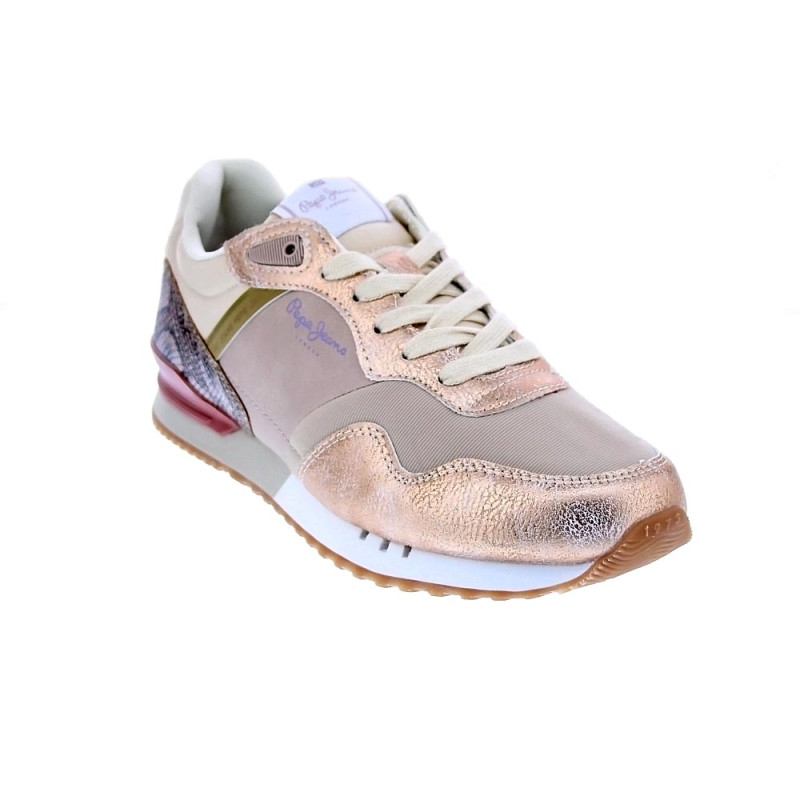 Zapatillas Pepe Jeans zapatos Mujer modelo London Rider Rosa 