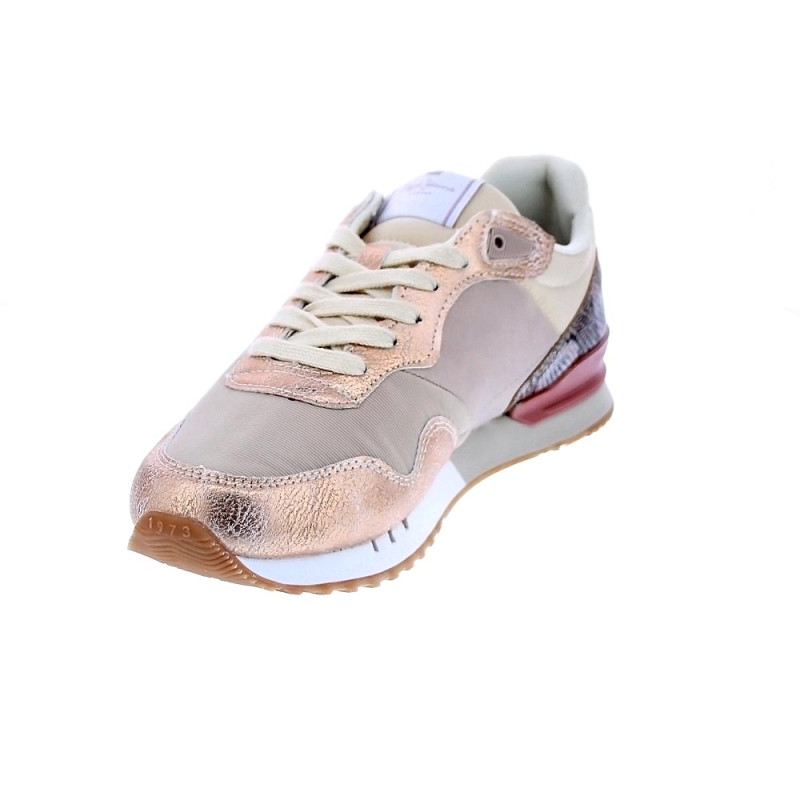 Zapatillas Pepe Jeans zapatos Mujer modelo London Rider Rosa 