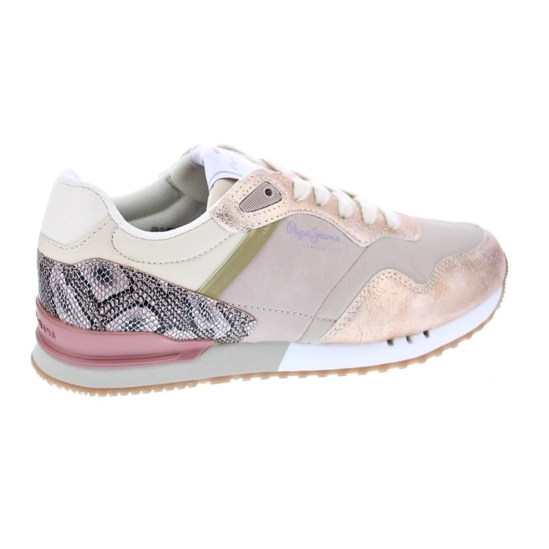 Zapatillas Pepe Jeans zapatos Mujer modelo London Rider Rosa 