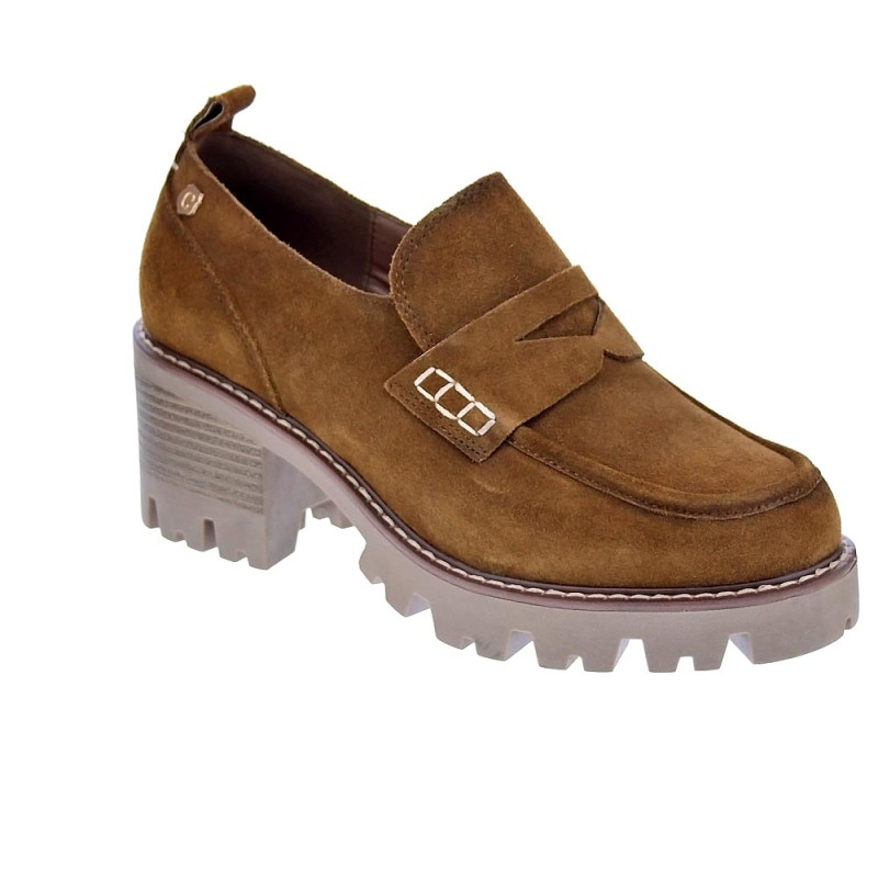 Mocasines Carmela zapatos Mujer modelo 16110901 Beige 