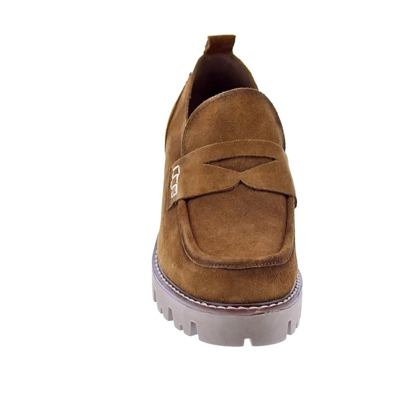 Mocasines Carmela zapatos Mujer modelo 16110901 Beige 